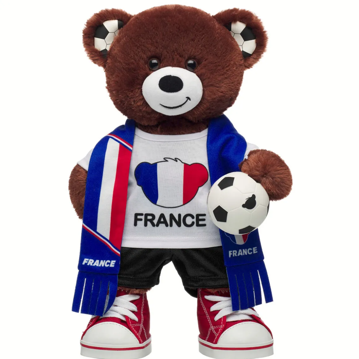 Let's Goal Bear France Soccer Gift Set