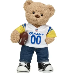 Los Angeles Rams Timeless Teddy Bear Football Gift Set