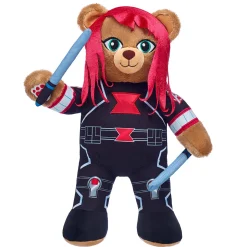 Marvel Black Widow Inspired Teddy Bear