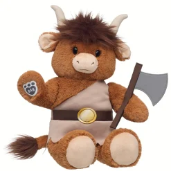 Minotaur Plush with Warrior Outfit & Axe