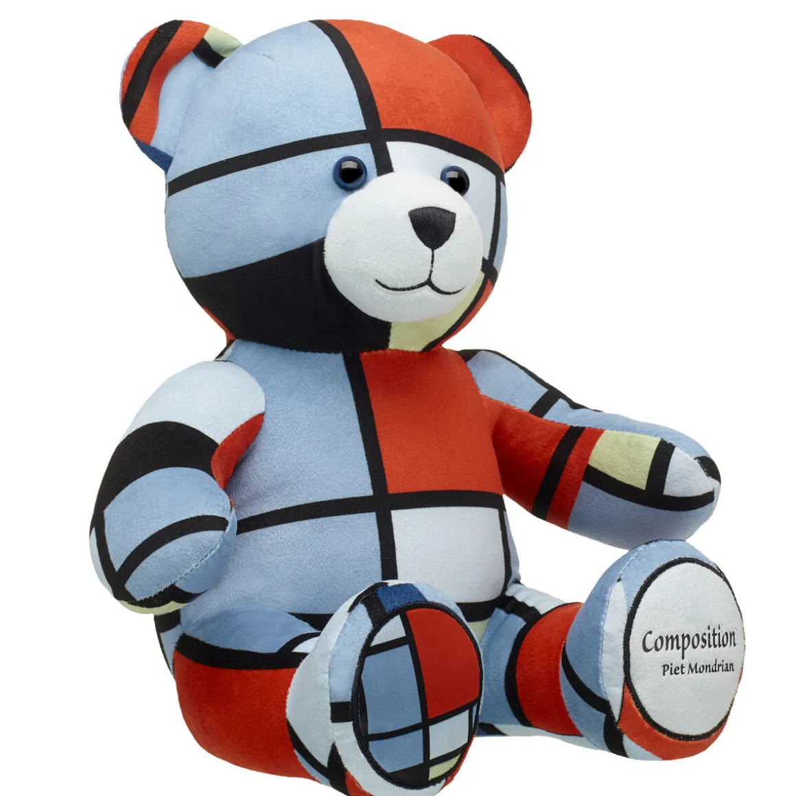 Mondrian Composition Teddy Bear