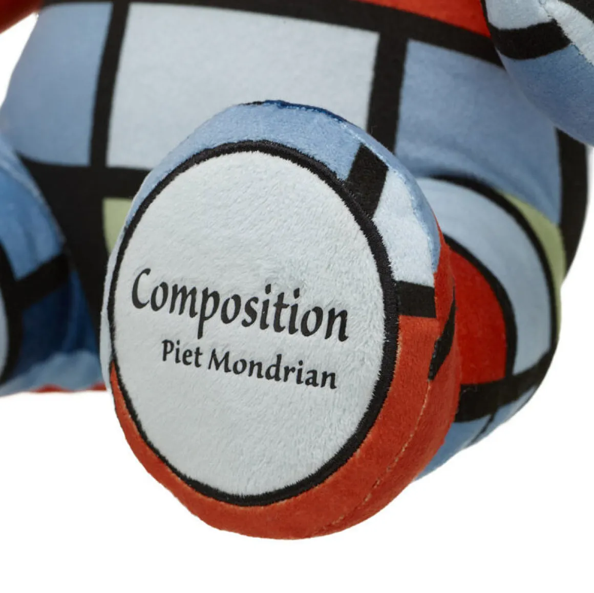 Mondrian Composition Teddy Bear