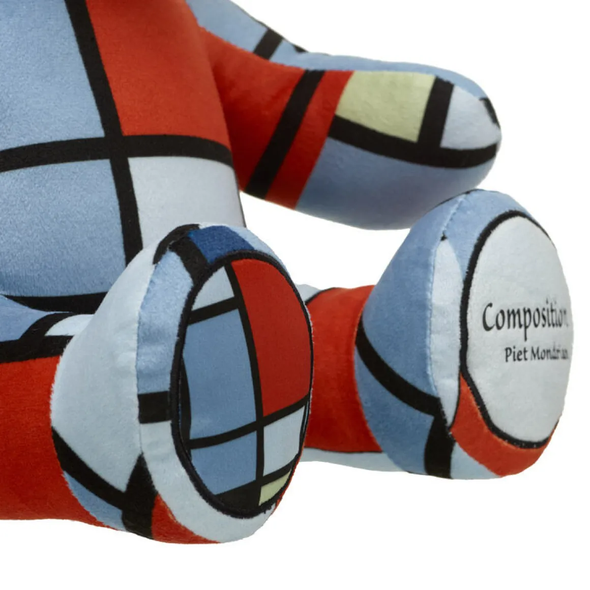 Mondrian Composition Teddy Bear