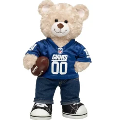 New York Giants Happy Hugs Teddy Bear Football Gift Set