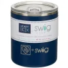 12 oz. HeartBox x Swig Life Navy Insulated Lowball