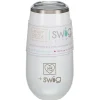 6 oz. HeartBox x Swig Life White Stemless Flute