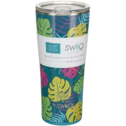 22 oz. Swig Life Palm Leaf Insulated Tumbler