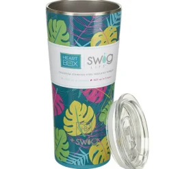 22 oz. Swig Life Palm Leaf Insulated Tumbler
