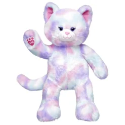 Pastel Swirl Kitty Stuffed Animal