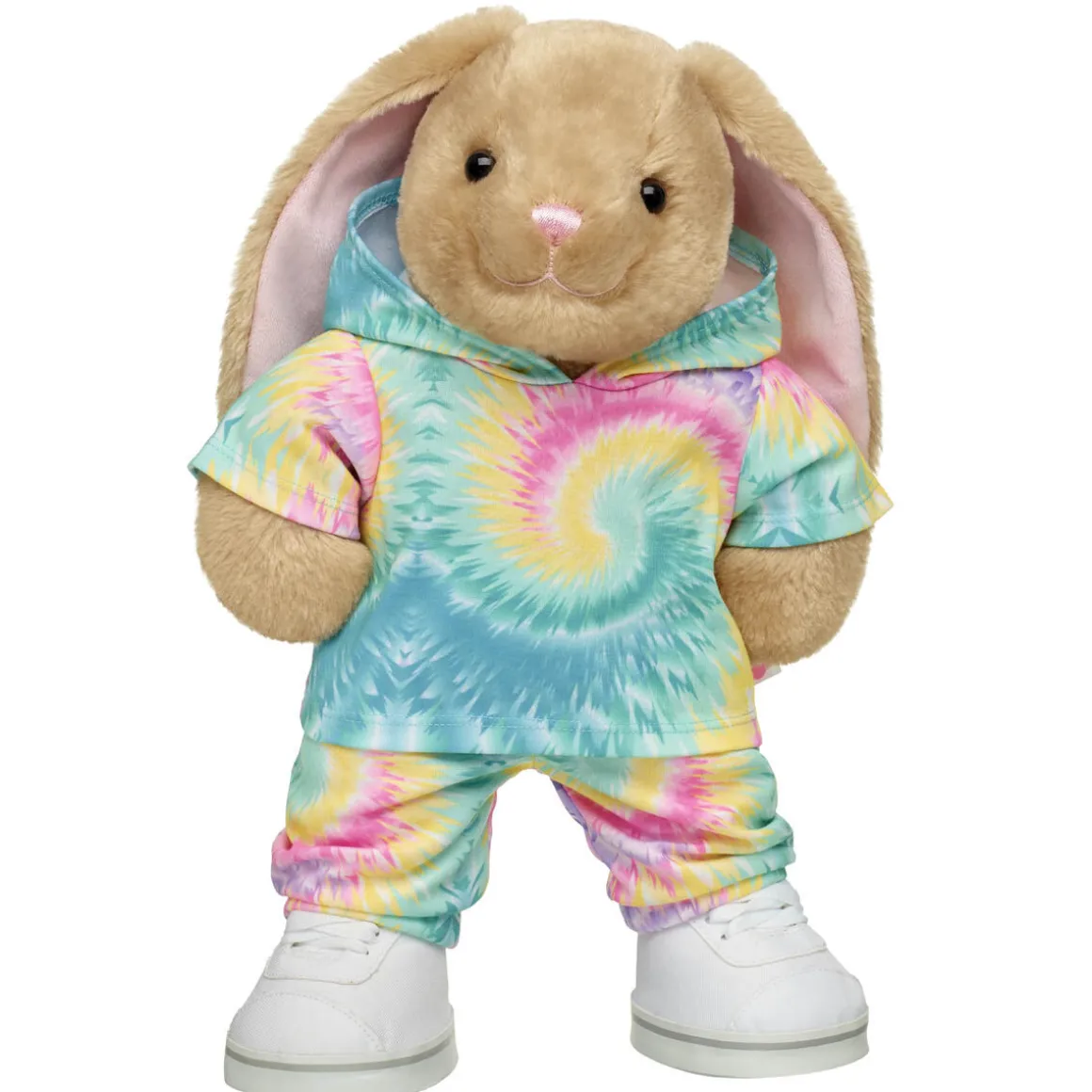 Pawlette™ Bunny Plush Tie-Dye Athleisure Gift Set