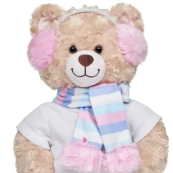 Pearl Earmuffs and Scarf Set