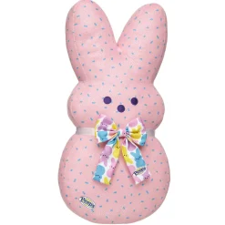 PEEPS® Cotton Candy Bunny Plush with Gift Bow