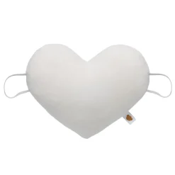Personalized Embroidered Gifting White Heart Wristie