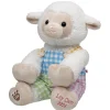 Personalized Embroidered Lamb Stuffed Animal Spring Gift Set