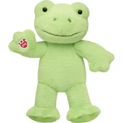 Personalized Embroidered Spring Green Frog Stuffed Animal