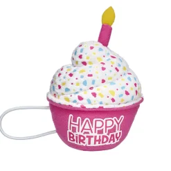 Pink Birthday Cupcake