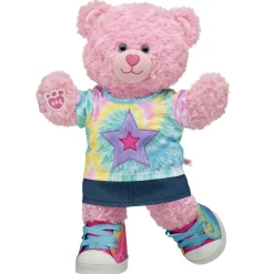 Pink Cuddles Teddy Bear Rainbow Gift Set