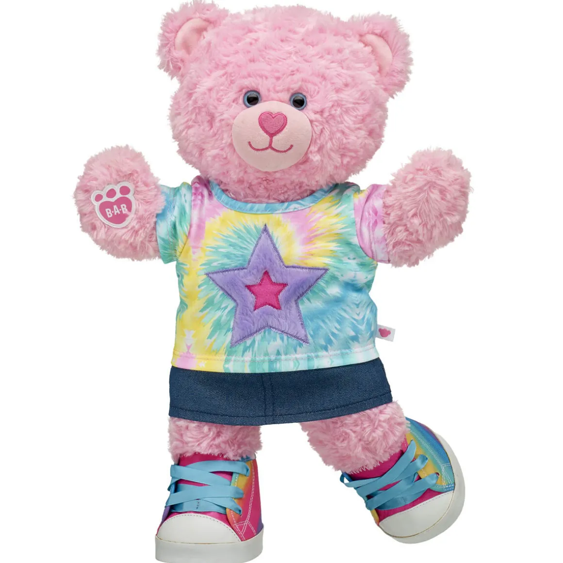 Pink Cuddles Teddy Bear Rainbow Gift Set