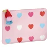 Pink Hearts Cosmetic Bag Pouch