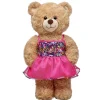 Pink Rainbow Sequins Dress