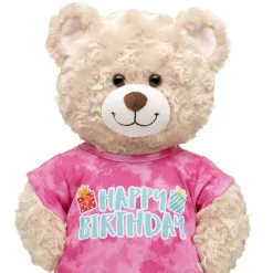 Pink Tie-Dye Birthday T-Shirt