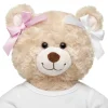 Pink & White Ribbon Bows 4 pc.
