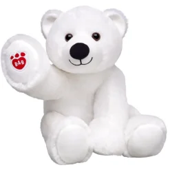 Playful Polar Bear Stuffed Animal