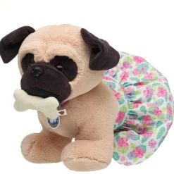Promise Pets™ Pug Stuffed Animal Tropical Gift Set with Bone