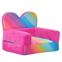 Rainbow Heart Chair Bed