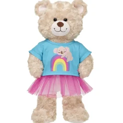 Rainbow Koala Skirt Set