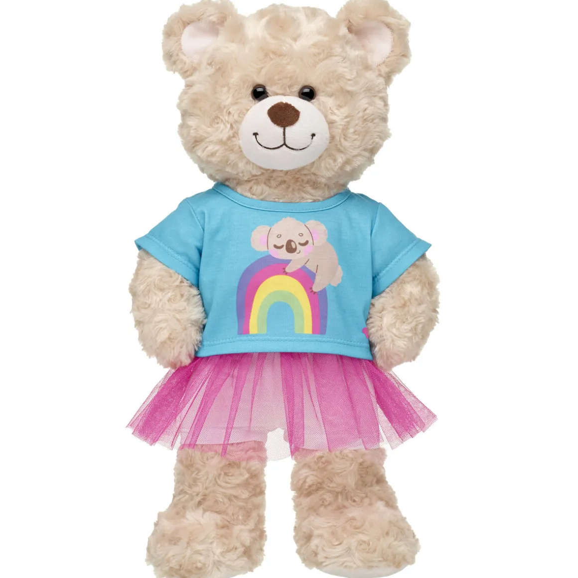 Rainbow Koala Skirt Set