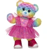 Rainbow Party Teddy Bear Star Dress Gift Set