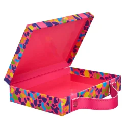 Rainbow Print Suitcase