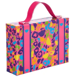 Rainbow Print Suitcase