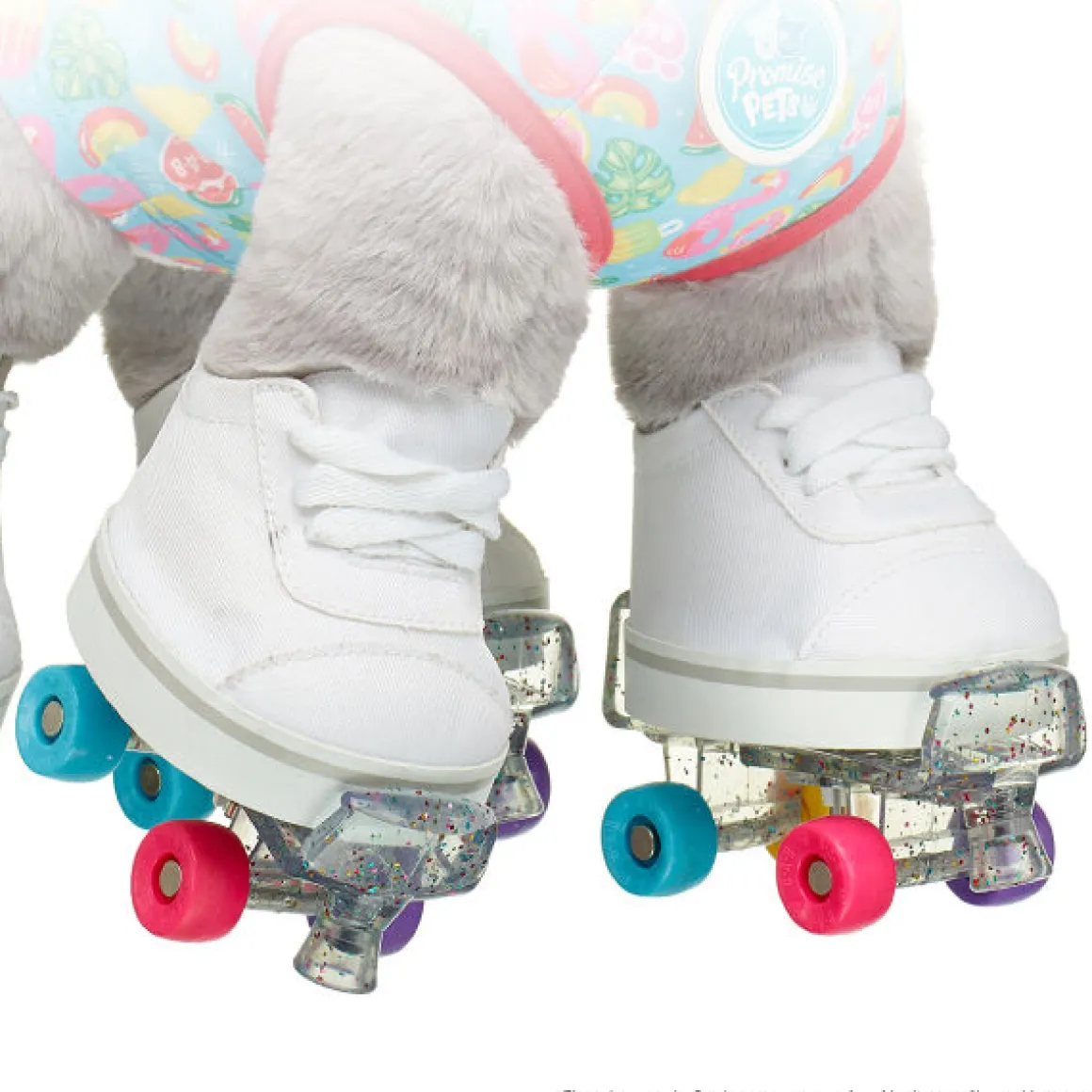 Rainbow Roller Skates