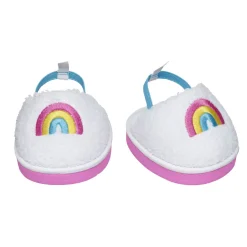 Rainbow Sherpa Slippers