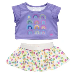 Rainbow Skirt Set 2 pc.
