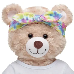 Rainbow Tie-Dye Knot Headband