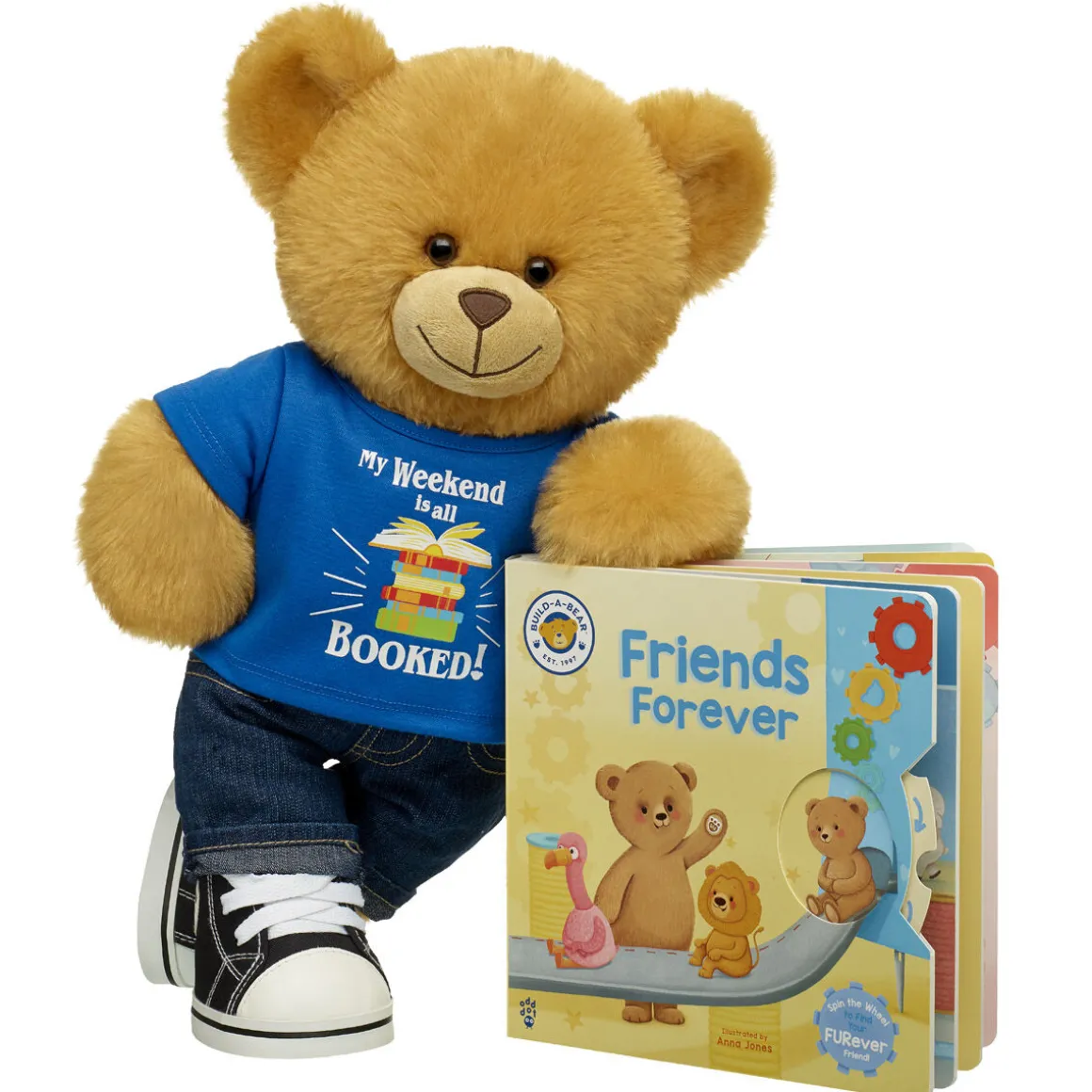 Read Teddy Bear "Friends Forever" Board Book Gift Set