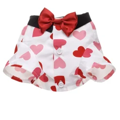Red and Pink Hearts Top
