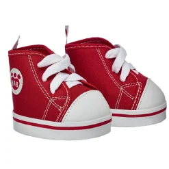 Red Canvas High-Tops