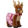 Red & Pink Snowflake Dress
