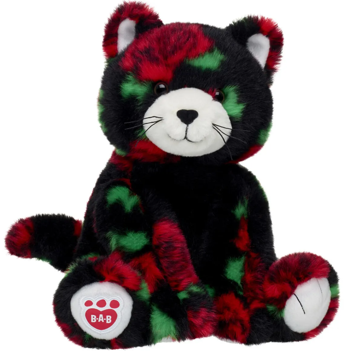 Red Rose Kitty Stuffed Animal