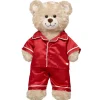 Red Satin PJs Set