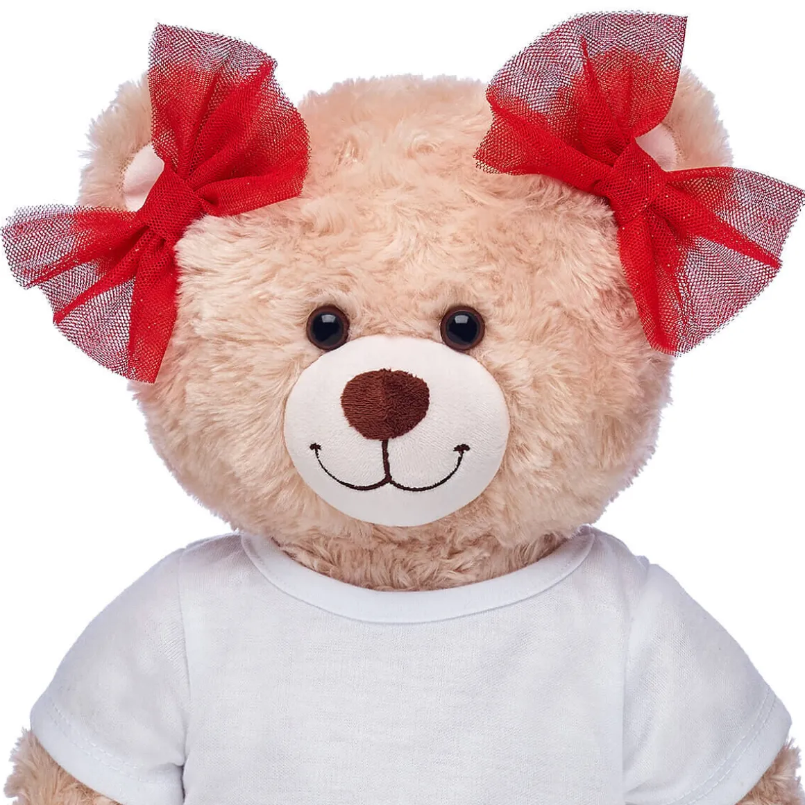 Red Sparkle Bows 2 pc.