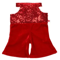 Red Velvet Jumpsuit