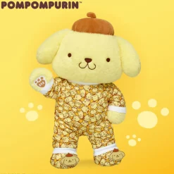 Sanrio® Hello Kitty® and Friends Pompompurin™ Stuffed Animal Gift Set with Sleeper and Slippers