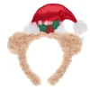 Santa Hat Bear Headband for Kids