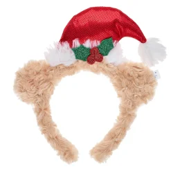 Santa Hat Bear Headband for Kids