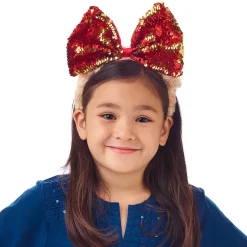Sequin Bow Bear Headband for Kids